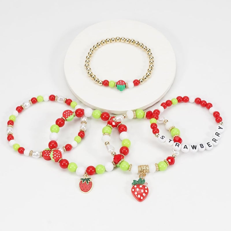 Briutn 4th of July Beaded Bracelets with American Flag Stars Charms USA Jewelry - Image 4